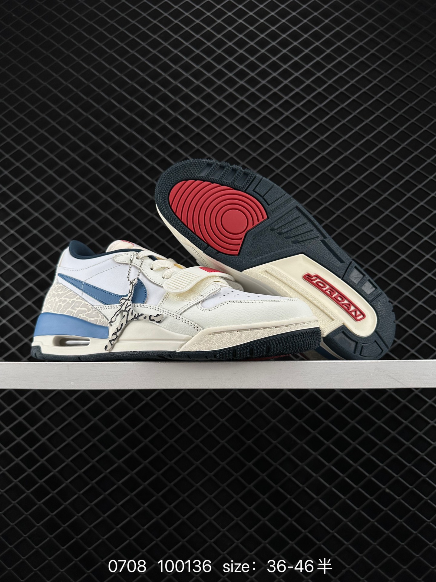 Nike Air Jordan Legacy 312 Low”White/Grey Fog/Blue/Red“